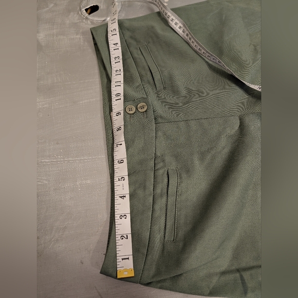Northern Reelections Modern 98% Cotton  Pants Leaf/ green Straight leg… - Picture 8 of 14
